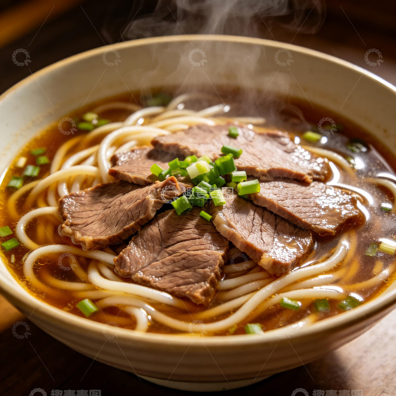 高清大图下载【趣麦麦图】常德牛肉粉特写3