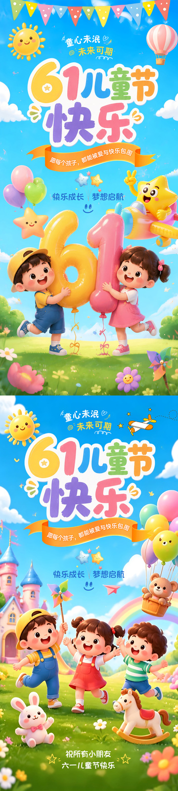 六一儿童节海报10