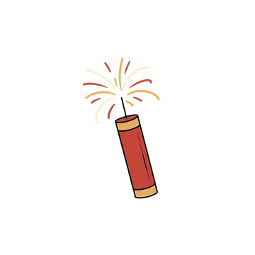 突然爆炸的火药桶奇幻场景