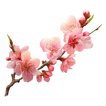 粉色花海梦幻奇观