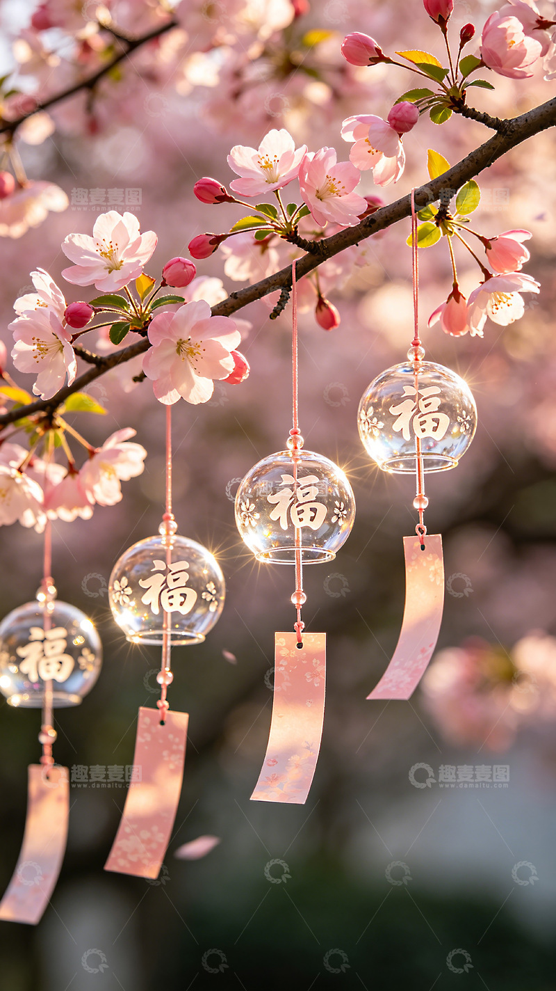 高清大图下载【趣麦麦图】海棠花开满花