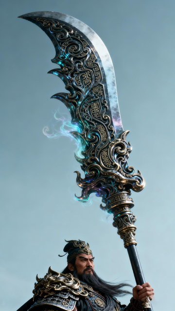 古风神话武器人物形象设计
