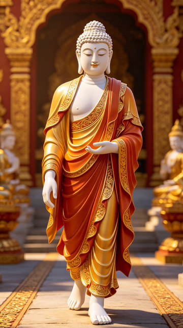 金装佛像庄严气象