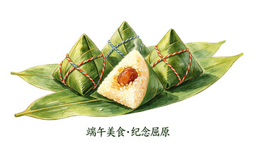 端午  安康  典雅  
