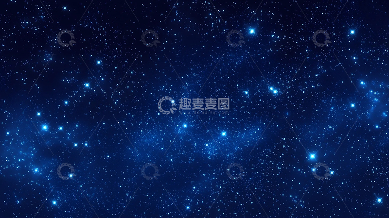 高清大图下载【趣麦麦图】宇宙诗篇夜幕星河
