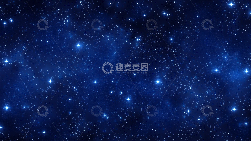 高清大图下载【趣麦麦图】-星空浩瀚璀璨梦境