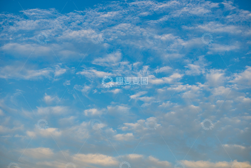 高清大图下载【趣麦麦图】蓝天白云火烧云自然风光摄影