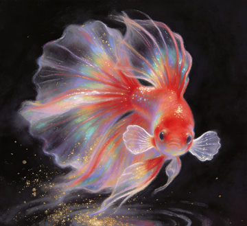 彩铅梦幻金鱼2