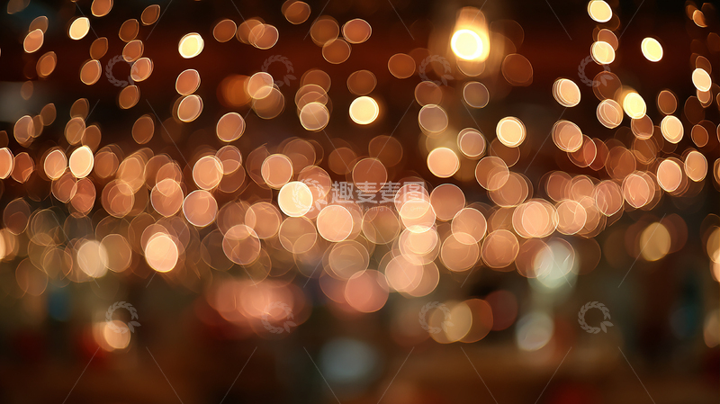 高清大图下载【趣麦麦图】夜色光斑幻境奇观
