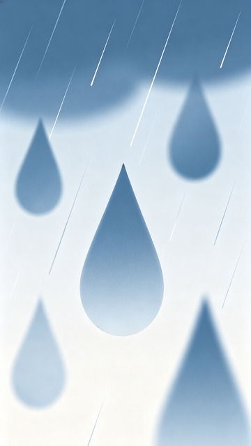 雨滴艺术效果设计图