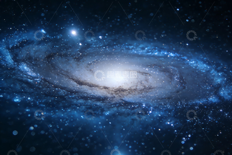高清大图下载【趣麦麦图】-宇宙星云螺旋银河高清壁纸素材7
