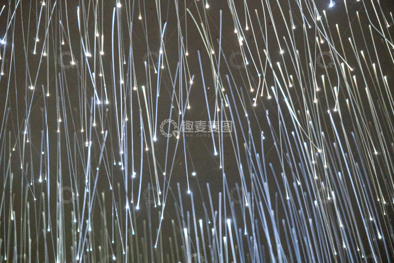 高清大图下载【趣麦麦图】极光风星轨光影线条设计素材