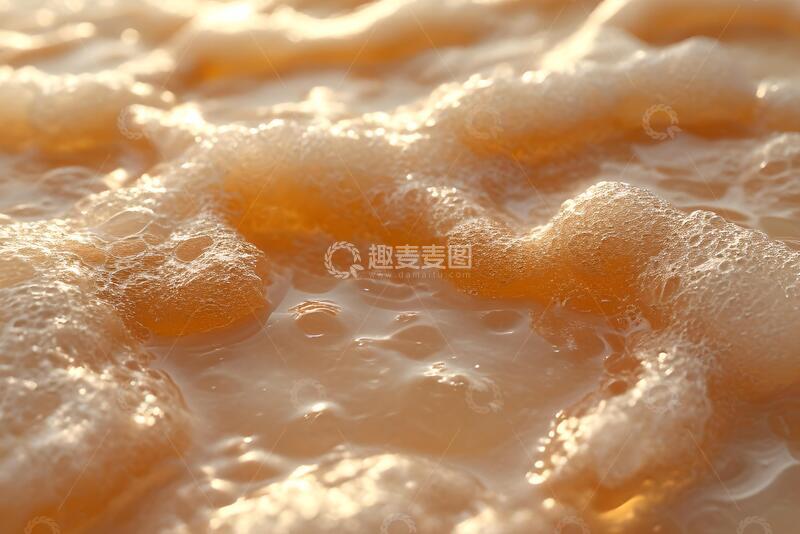 高清大图下载【趣麦麦图】微距摄影啤酒泡沫特写素材106