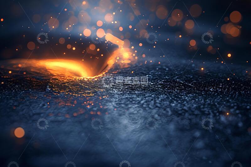 高清大图下载【趣麦麦图】科幻风宇宙星尘光效背景设计素材2810