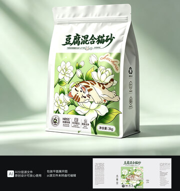 猫砂包装设计