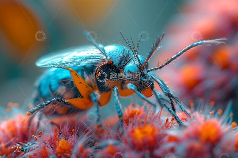 高清大图下载【趣麦麦图】微距摄影昆虫特写高清素材148
