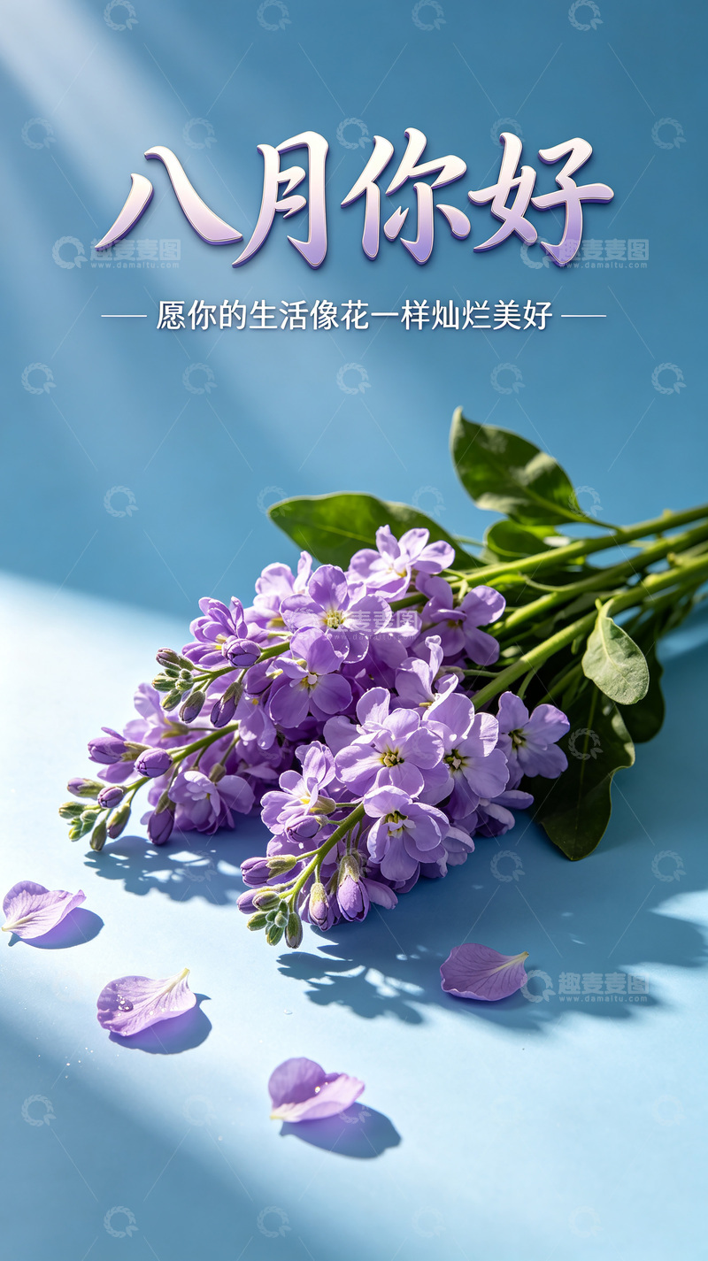 高清大图下载【趣麦麦图】-阳光洒在花瓣上