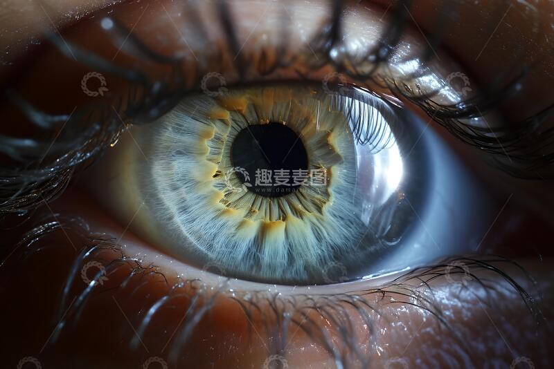 高清大图下载【趣麦麦图】-超写实风格人眼特写摄影素材11