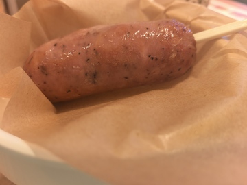 写实风烤肠美食摄影素材