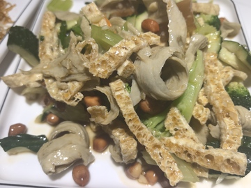写实风凉拌菜美食摄影素材
