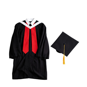 简约风毕业礼服学士帽设计素材