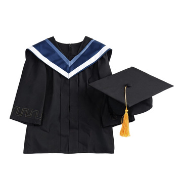 简约风毕业礼服帽子设计素材