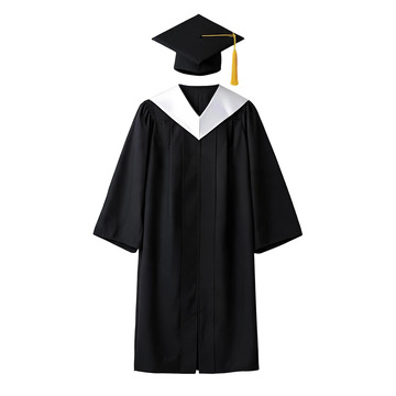 简约风毕业礼服学士帽素材