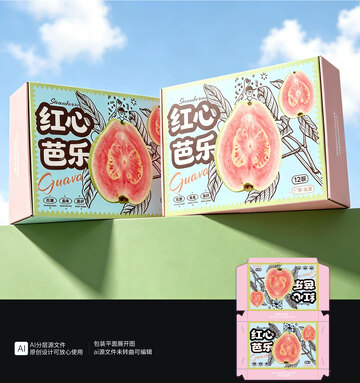 红心番石榴包装