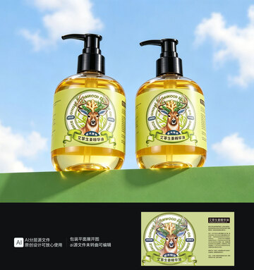 护肤精油包装设计