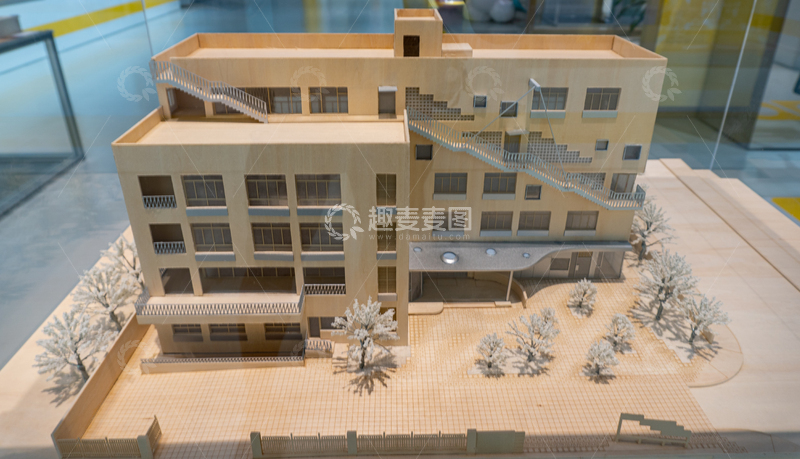 高清大图下载【趣麦麦图】上海城市规划馆建筑模型住宅楼设计素材