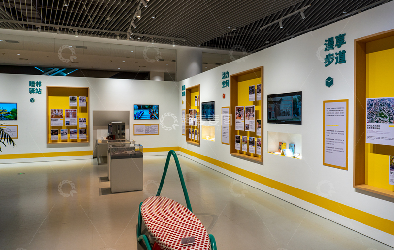 高清大图下载【趣麦麦图】上海城市规划馆馆室内设计展示素材
