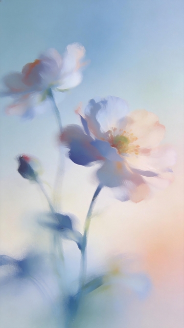 唯美花朵背景06