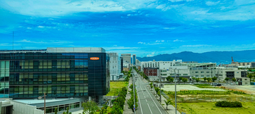 日本名古屋现代都市建筑群航拍摄影素材