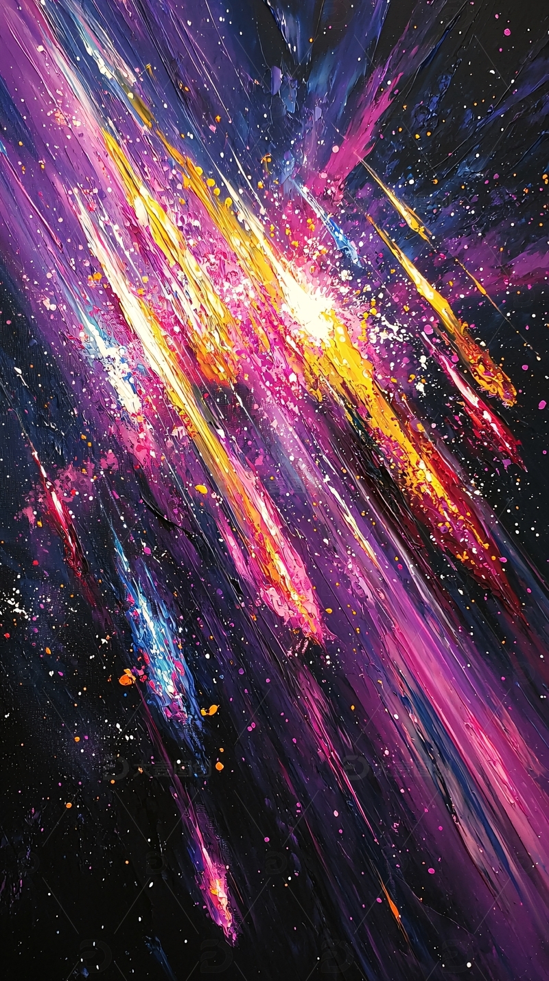 高清大图下载【趣麦麦图】抽象宇宙星空