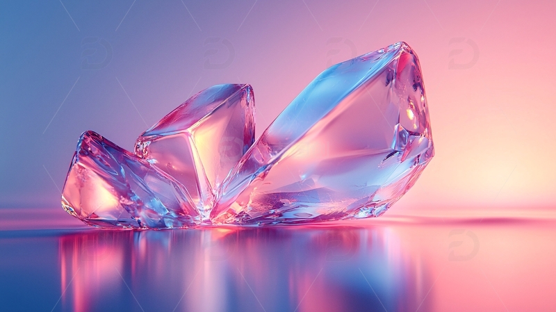 高清大图下载【趣麦麦图】彩色水晶