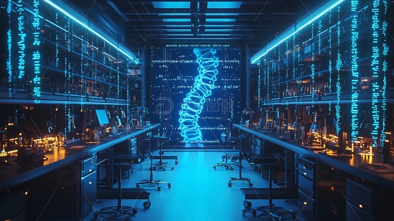 高清大图下载【趣麦麦图】未来科技实验室