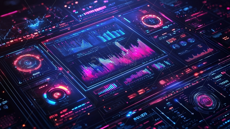 高清大图下载【趣麦麦图】科技感十足的控制面板