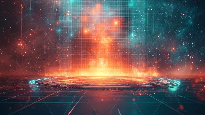 科技感炫酷舞台