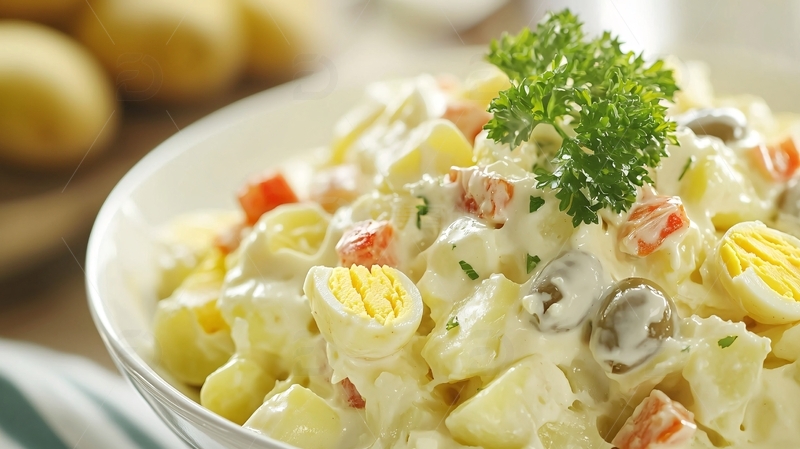 高清大图下载【趣麦麦图】土豆沙拉