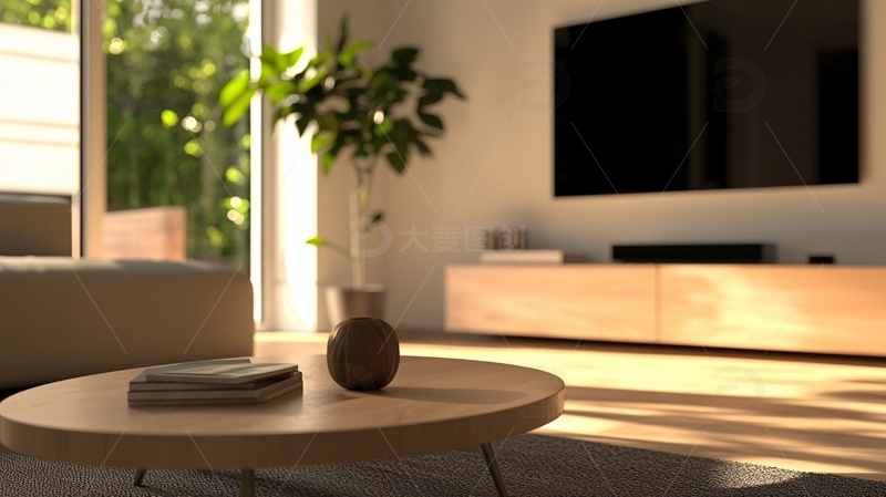 高清大图下载【趣麦麦图】现代简约客厅