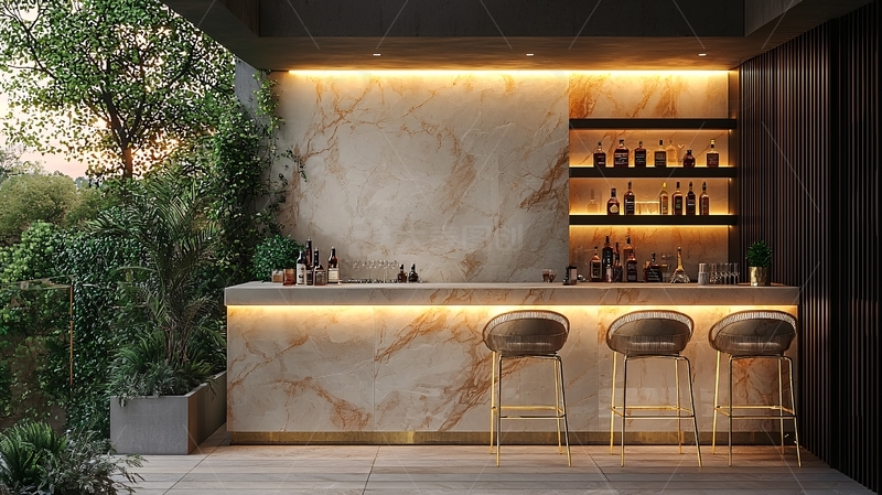 高清大图下载【趣麦麦图】户外酒吧设计