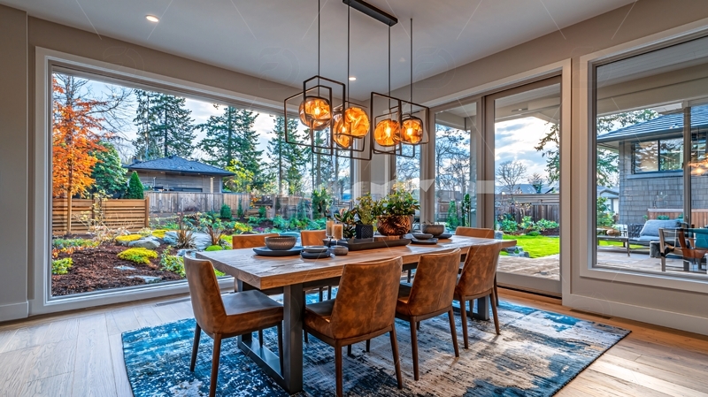 高清大图下载【趣麦麦图】现代简约餐厅