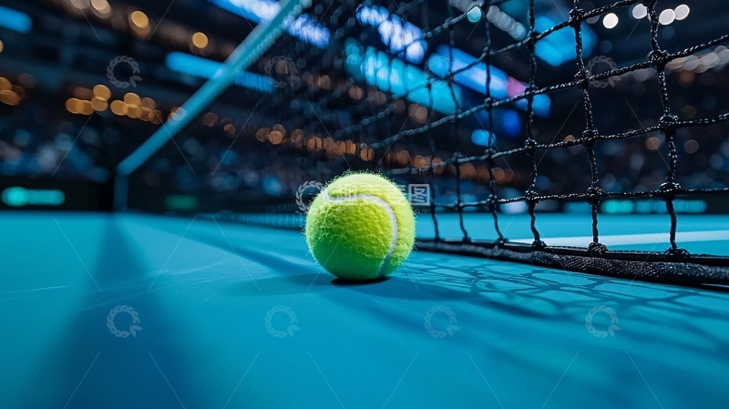 高清大图下载【趣麦麦图】网球场上高清图片