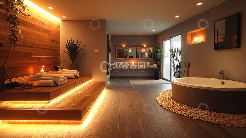 高清大图下载【趣麦麦图】豪华水疗中心