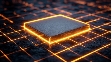 发光芯片电路板特写