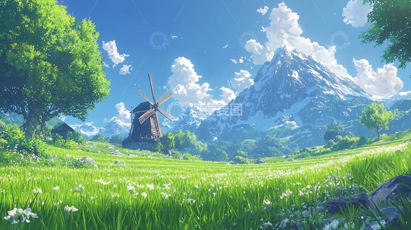 高清大图下载【趣麦麦图】田园风光92