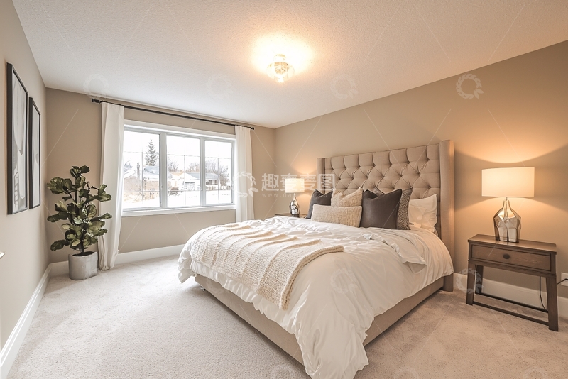 高清大图下载【趣麦麦图】现代简约卧室18