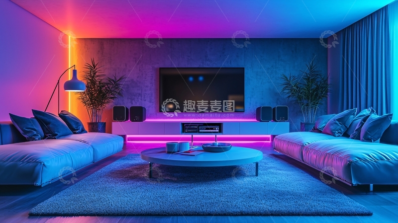 高清大图下载【趣麦麦图】氛围灯