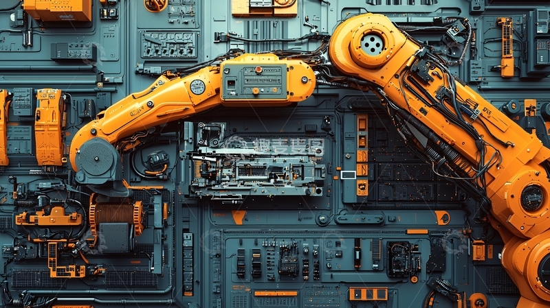 高清大图下载【趣麦麦图】机械臂