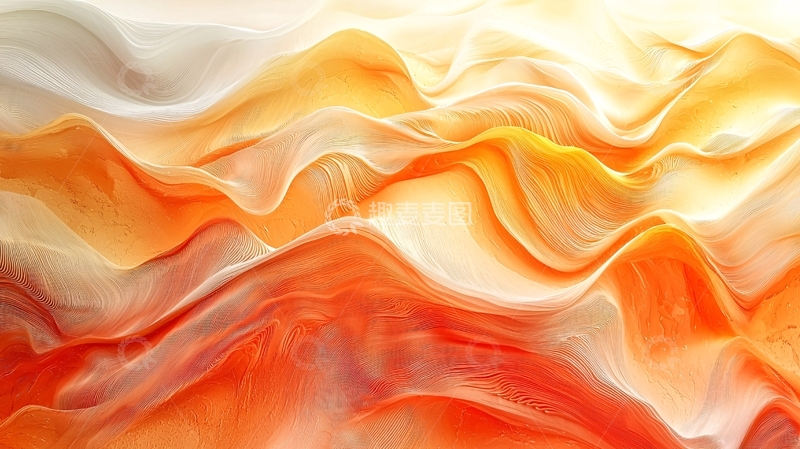 高清大图下载【趣麦麦图】流动渐变色山脉纹理背景